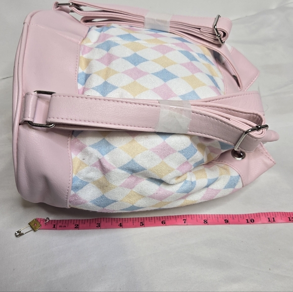 NEW Vintage Y2K Sanrio Charmy Kitty kawaii bucket bag backpack RARE - Picture 8 of 15